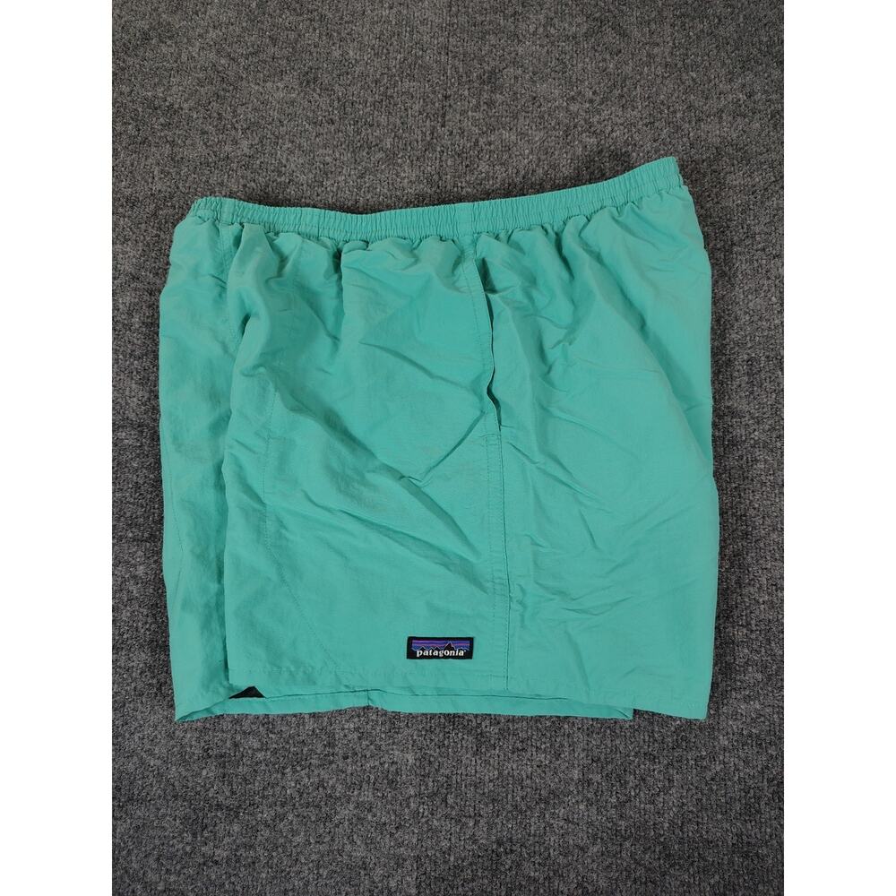 Patagonia Baggies Shorts Mens L Teal Lined 4" Nylon Hybrid Lightweight 57021 EUC - Picture 3 of 9